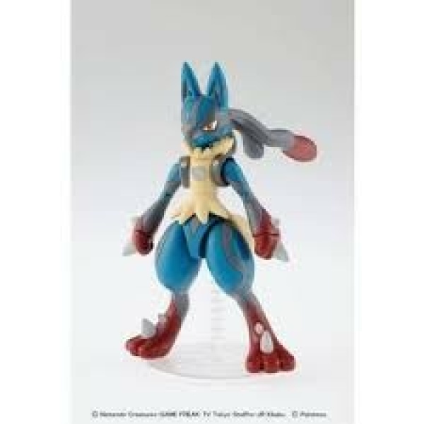 BANDAI POKEMON PLASTIC MODEL COLLECTION MEGA LUCARIO - Nº 35