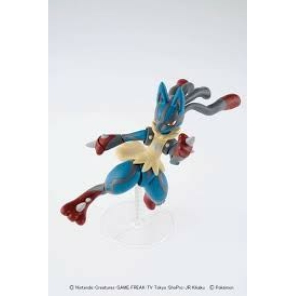 BANDAI POKEMON PLASTIC MODEL COLLECTION MEGA LUCARIO - Nº 35