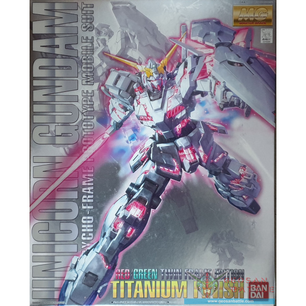 MG 1/100 UNICORN GUNDAM FULL PSYCHO-FRAME PROTOTYPE MOBILE SUIT RED ...