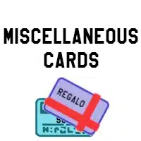 MISCELLANEOUS CARDS