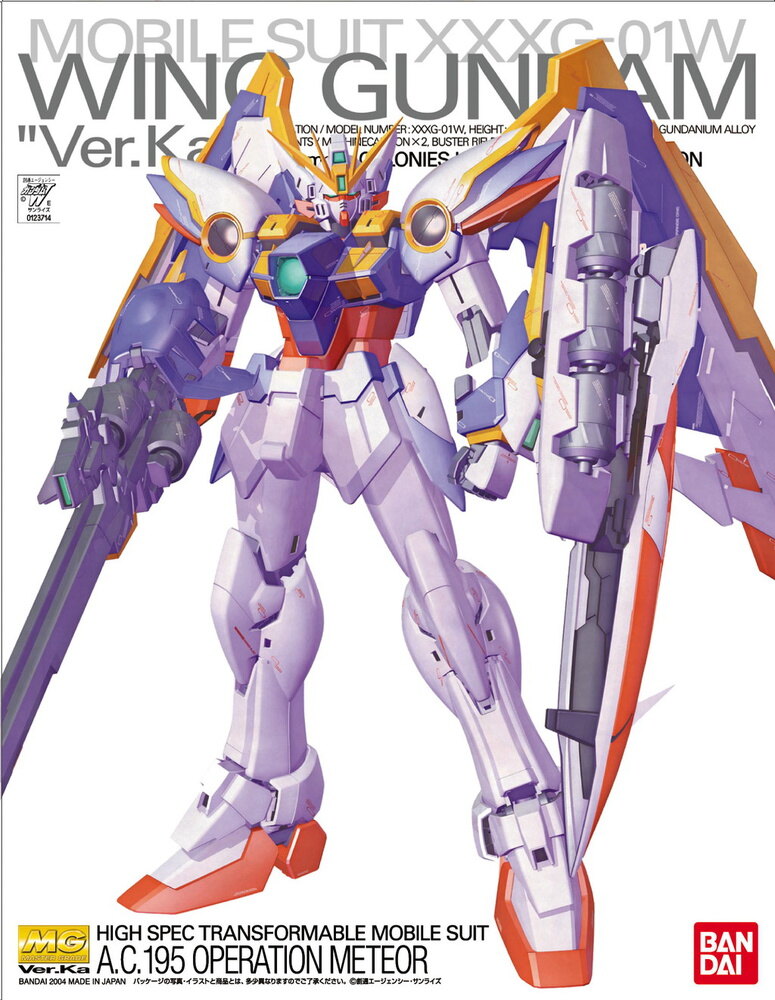 MG 1/100 XXXG-01W WING GUNDAM VER KA - Nº 069