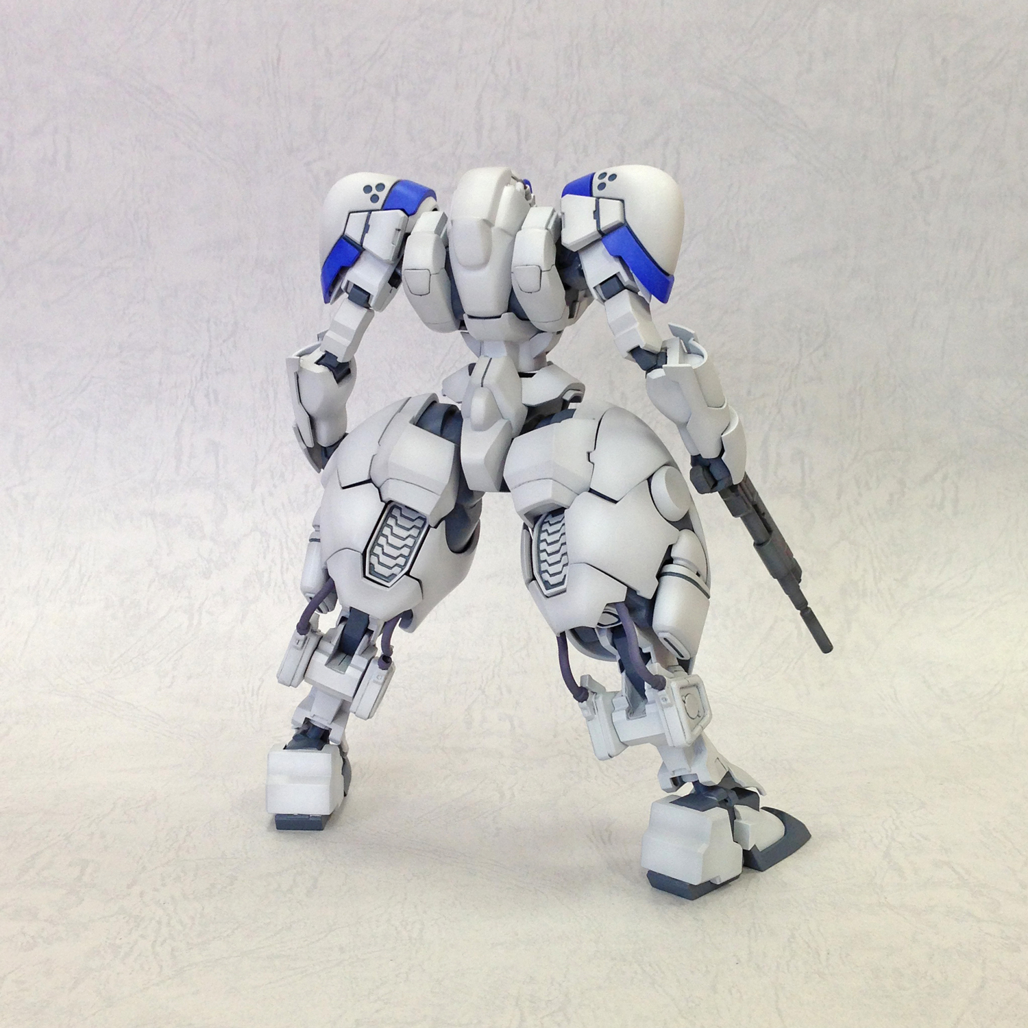 POWER LOADER X-4 + (PD-802) ARMORED INFANTRY MODEL KIT FIGURA 18 CM POWERDOLLS2 1/35 SCALE - Imagen 5