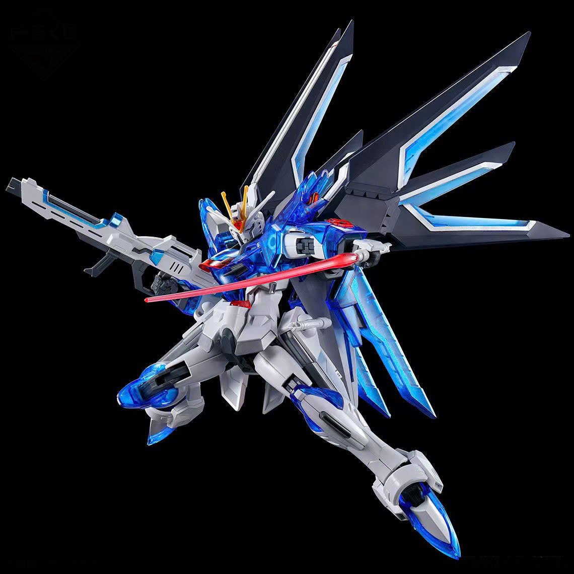 ICHIBAN KUJI C PRICE HG 1/144 RISING FREEDOM GUNDAM (SOLID CLEAR) - Imagen 4