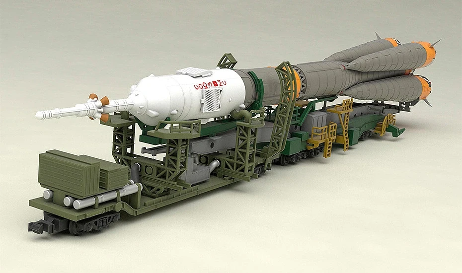 1/500 SOYUZ LAUNCH VEHICLE AND TRANSPORTER MODEORID - Imagen 7