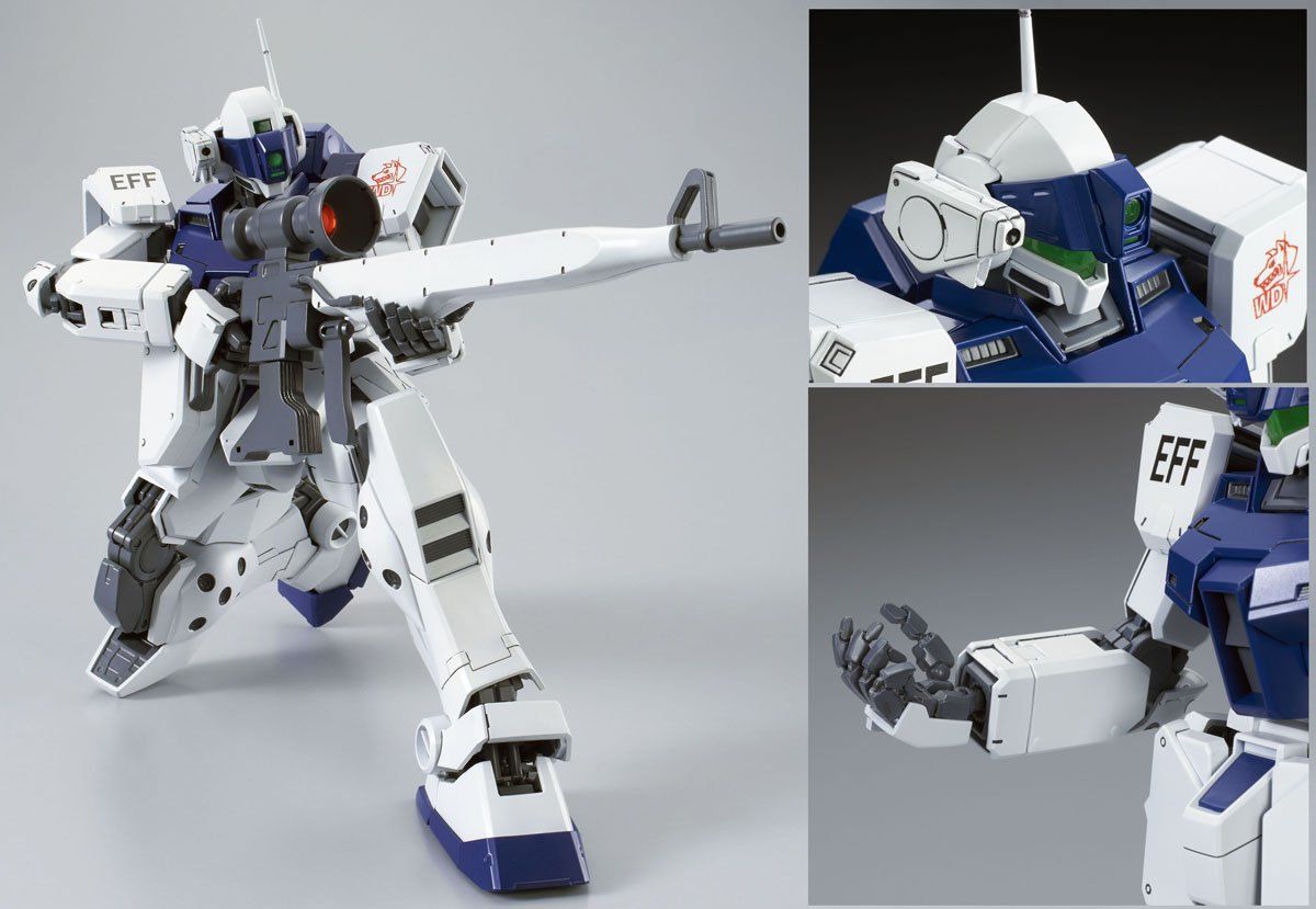 P-BANDAI MG 1/100 GM SNIPER II (WHITE DINGO) - Imagen 7