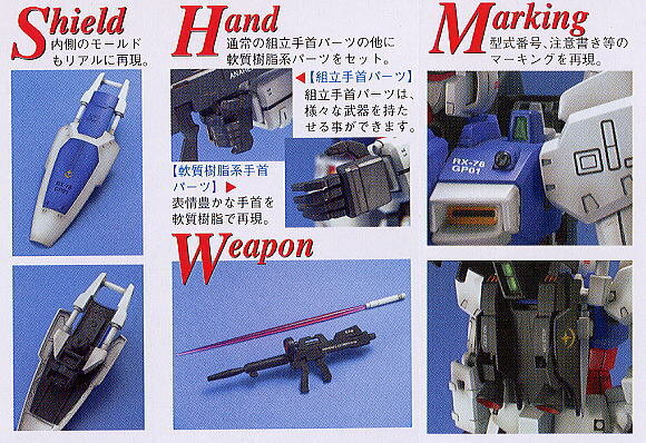 MG 1/100 GUNDAM GP01 - Nº 010 - Imagen 5