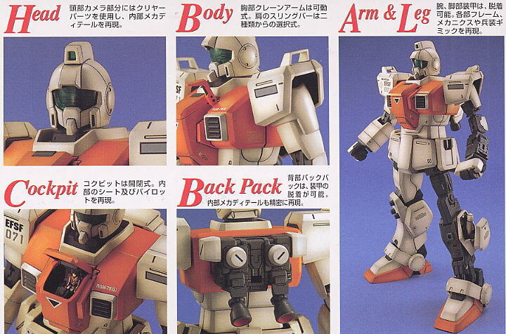 MG 1/100 RGM-79 (G) GM GROUND TYPE - Nº 040 - Imagen 7