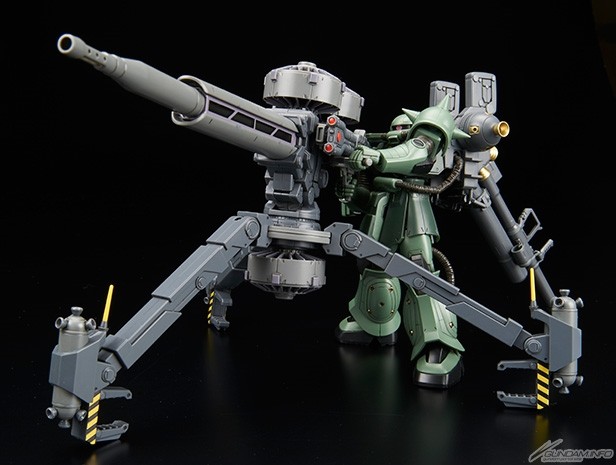 HG GUNDAM THUNDERBOLT 1/144 MS-06 ZAKU II + BIG GUN SET (THUNDERBOLT ANIMATION VER) - Nº 08 - Imagen 7
