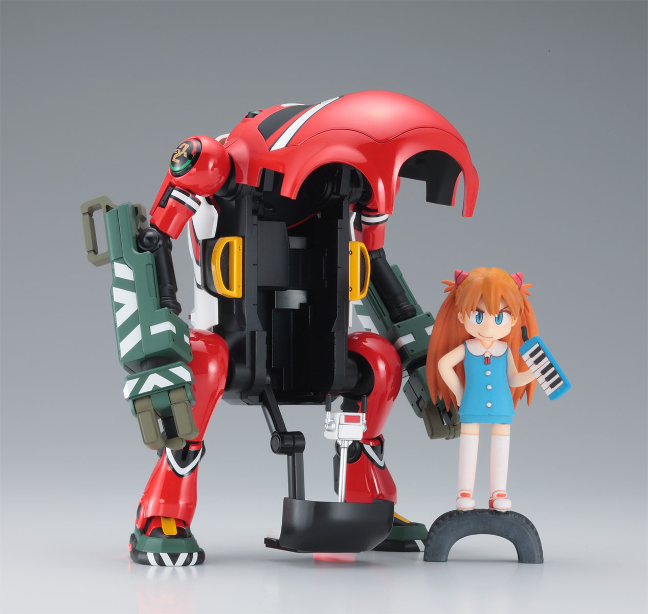 1/20 MECHATROWEGO EVA VOL.2 "EVA 02 (POWER ARM)" + SHIKINAMI ASUKA LANGLEY - Imagen 5
