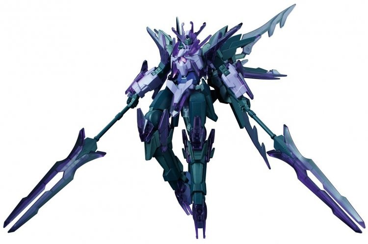 HGBF 1/144 TRANSIENT GUNDAM GLACIER - Nº 050 - Imagen 6
