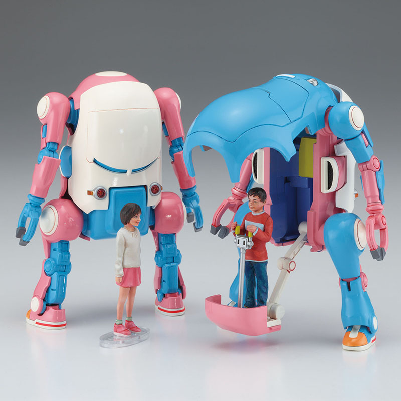 1/35 MECHATROWEGO NO.03 "LIGHT BLUE & PINK" - Imagen 4
