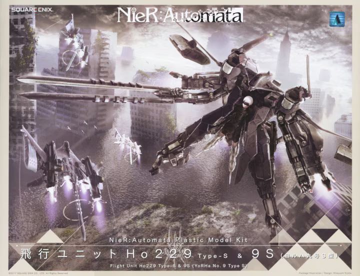 FLIGHT UNIT HO229 TYPE-B & 9S (YoRHa No.9 Type S)