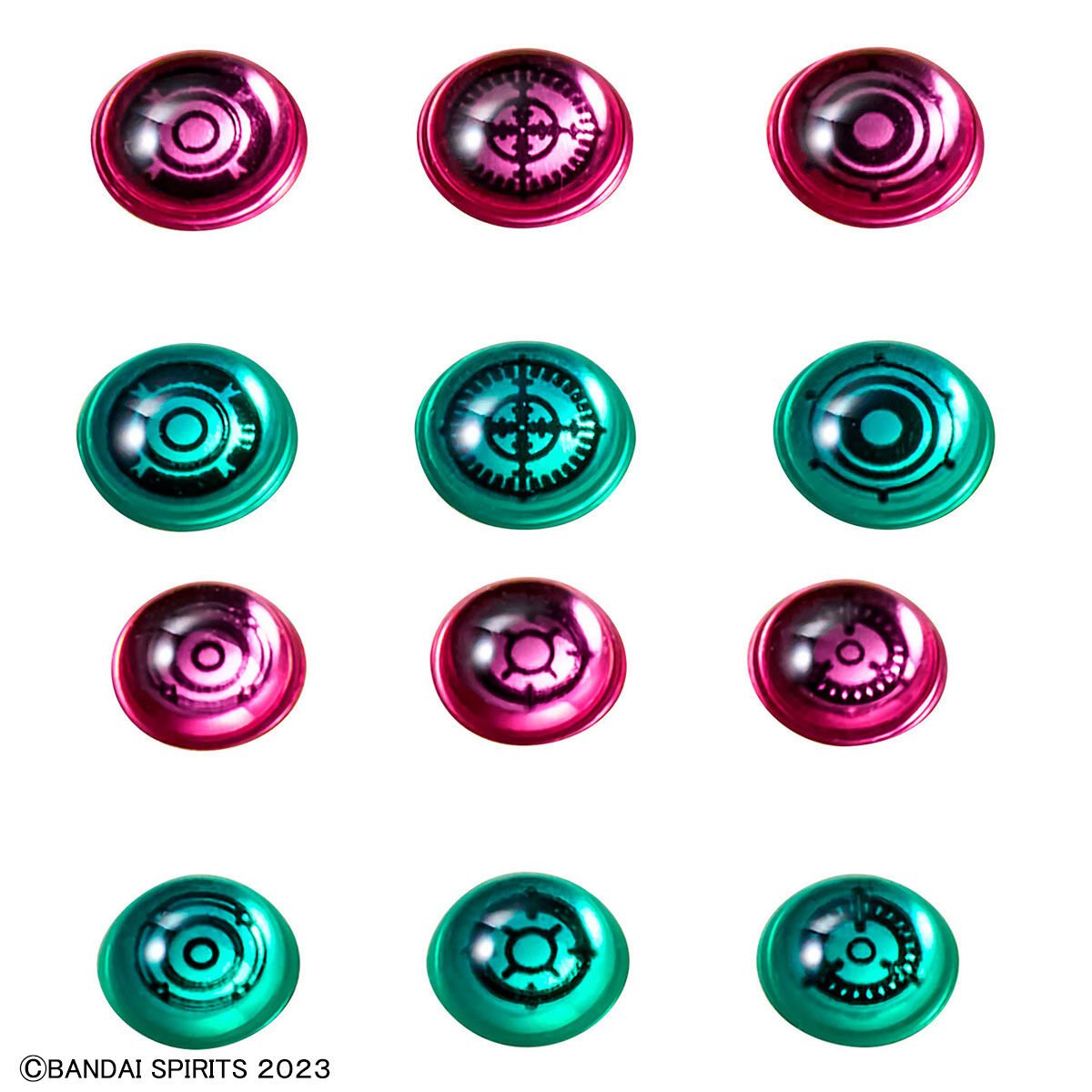 30MM 1/144 CUSTOM MATERIAL (3D LENS STICKERS) - Nº 03 - Imagen 2