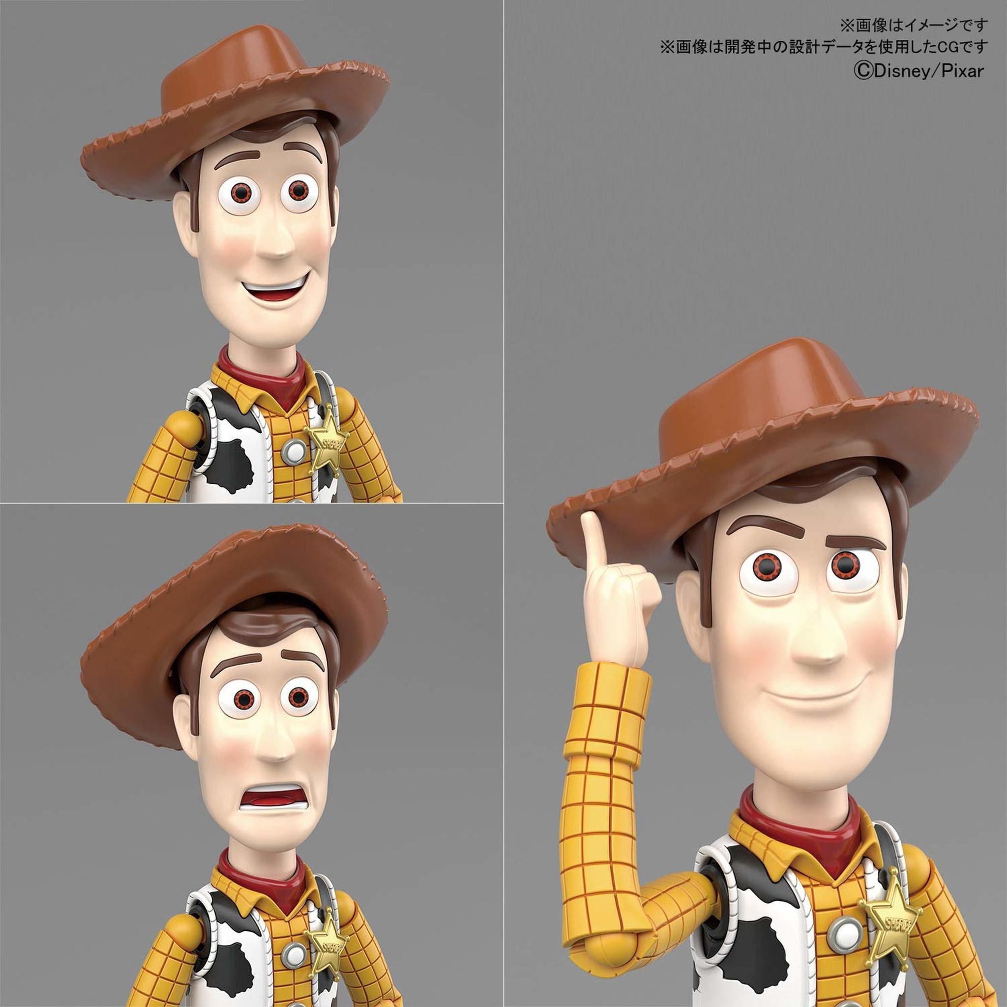 TOY STORY WOODY PLASTIC MODEL KIT - Imagen 13