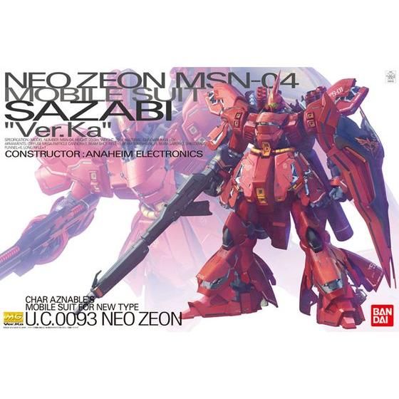 MG 1/100 MSN-04 SAZABI VER KA - Nº 175