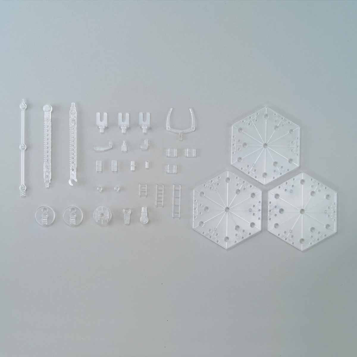 ACTION BASE 4 (CLEAR COLOR) - 1/144 - 1/100 - Imagen 3