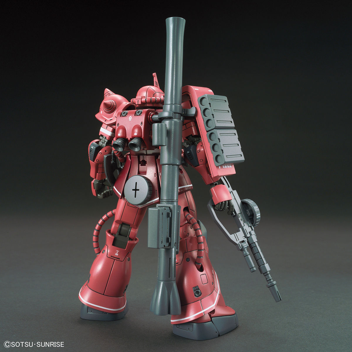 HG GUNDAM THE ORIGIN 1/144 MS-06S ZAKU II RED COMET VER - Nº 024 - Imagen 3