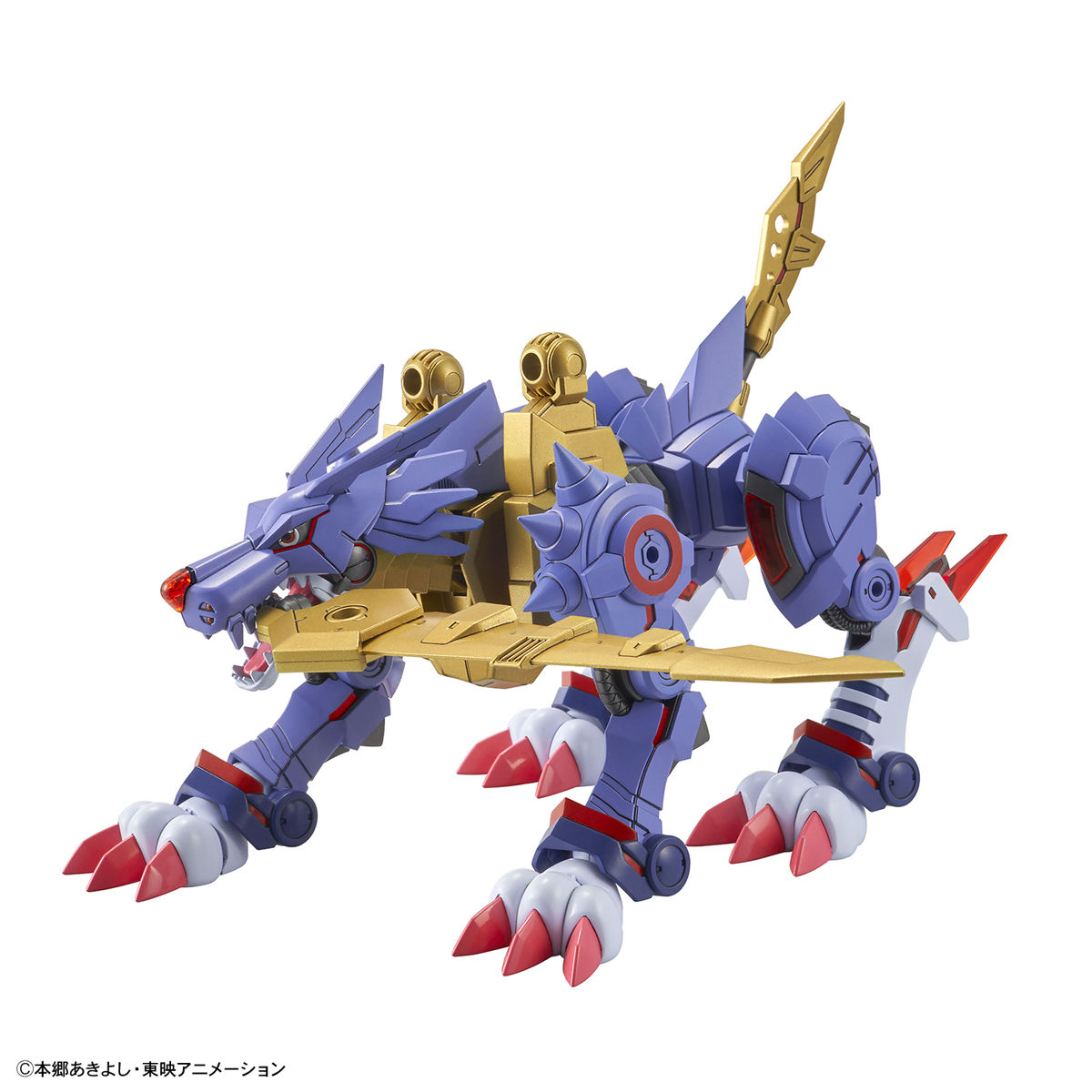 DIGIMON METALGARURUMON FIGURE RISE AMPLIFIED - Imagen 3