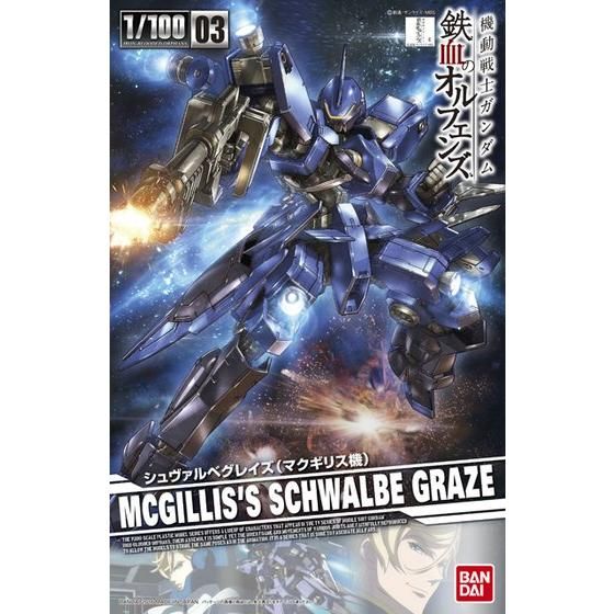 1/100 IRON BLOODED ORPHANS MCGILLIS'S SCHWALBE GRAZE - Nº 03
