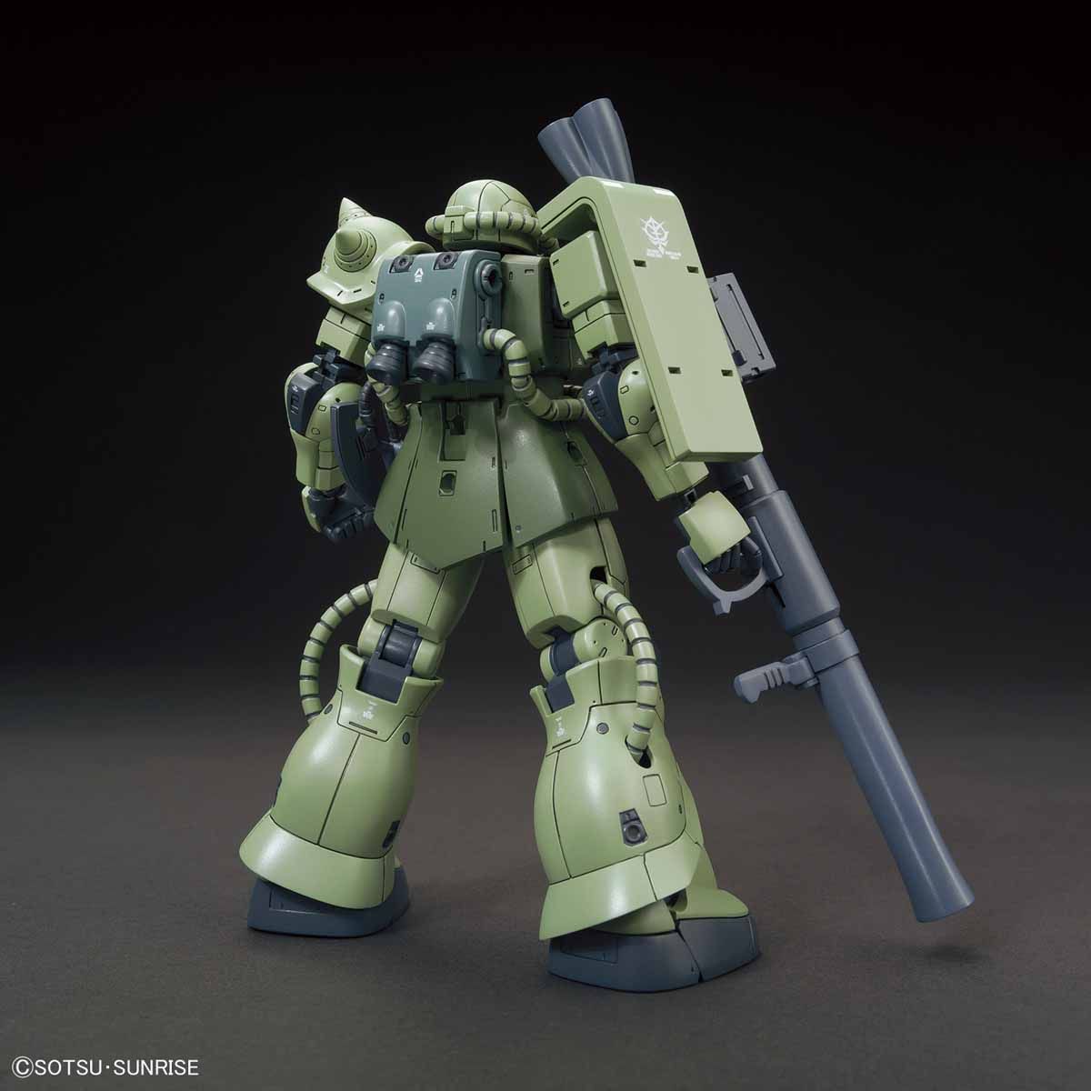 HG GUNDAM THE ORIGIN 1/144 MS-06C ZAKU II TYPE C / TYPE C-5 - Nº 016 - Imagen 3