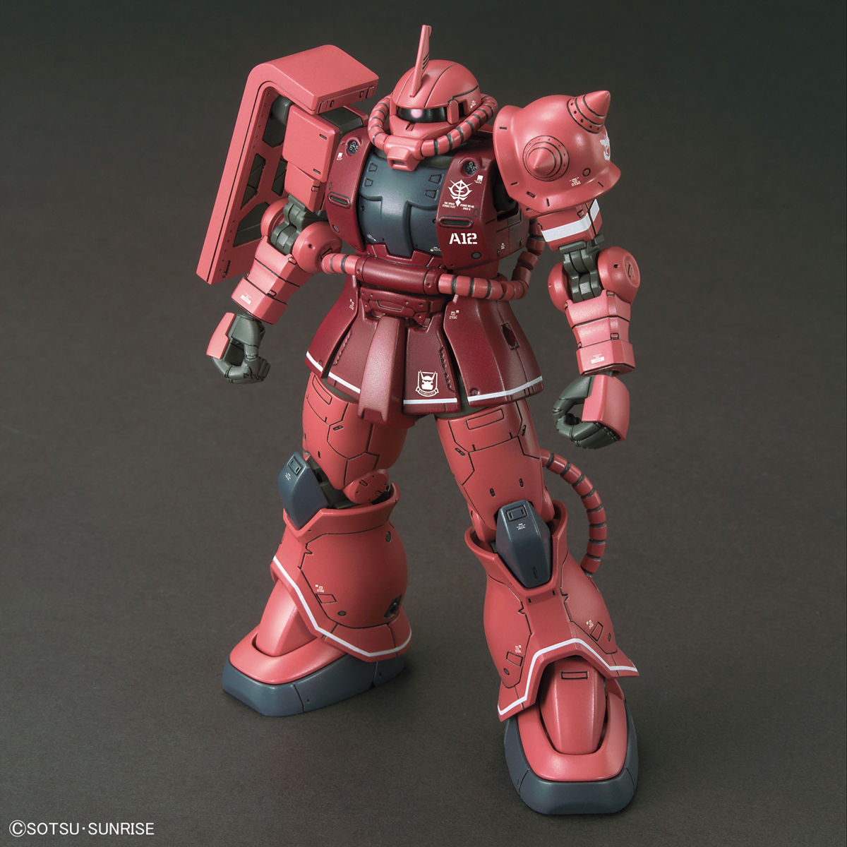 HG GUNDAM THE ORIGIN 1/144 MS-06S ZAKU II RED COMET VER - Nº 024 - Imagen 4