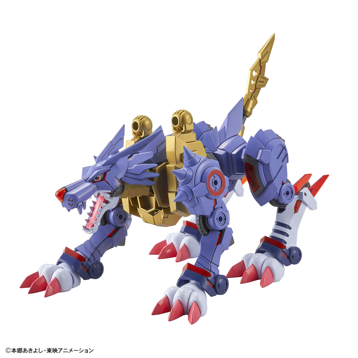 DIGIMON METALGARURUMON FIGURE RISE AMPLIFIED - Imagen 4