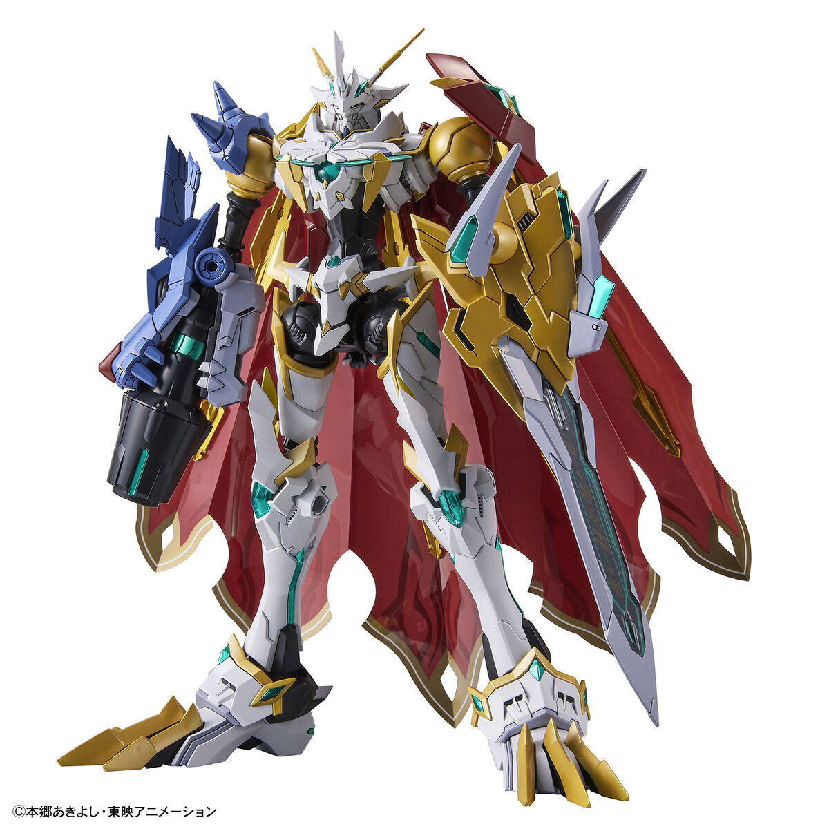 DIGIMON OMEGAMON X-ANTIBODY FIGURE RISE AMPLIFIED - Imagen 19