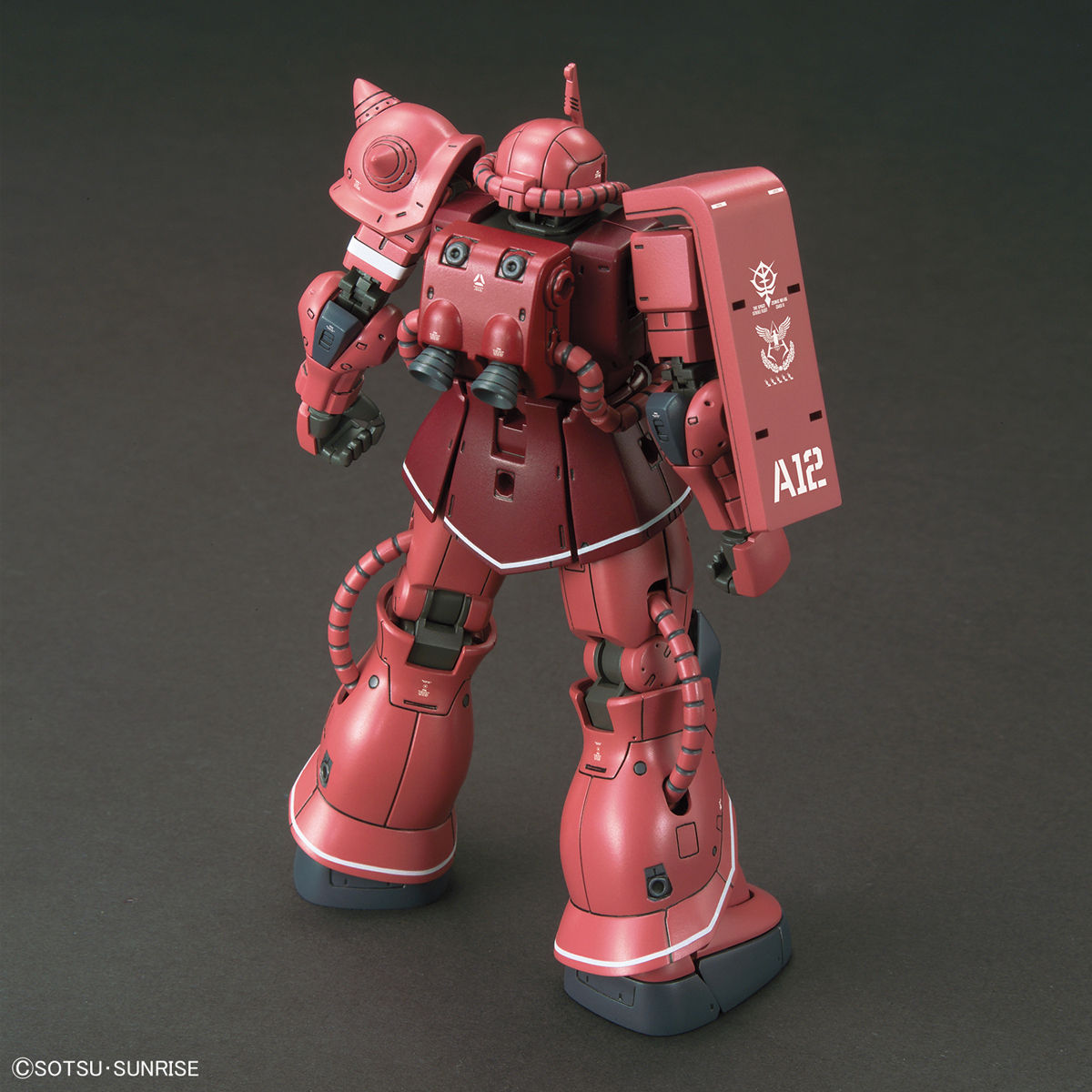 HG GUNDAM THE ORIGIN 1/144 MS-06S ZAKU II RED COMET VER - Nº 024 - Imagen 5