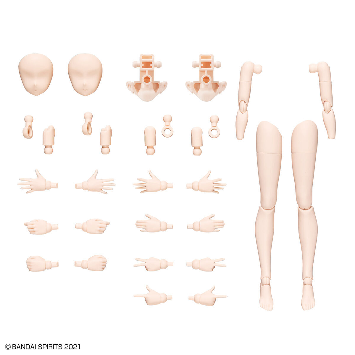 30MS 1/144 OPTION BODY PARTS ARM PARTS & LEG PARTS COLOR B - Nº OB 09 - Imagen 4