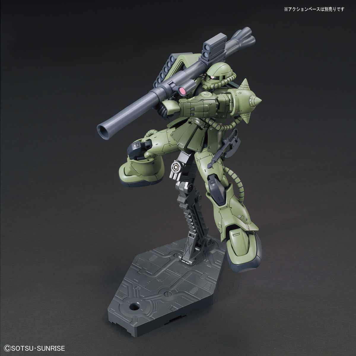 HG GUNDAM THE ORIGIN 1/144 MS-06C ZAKU II TYPE C / TYPE C-5 - Nº 016 - Imagen 6