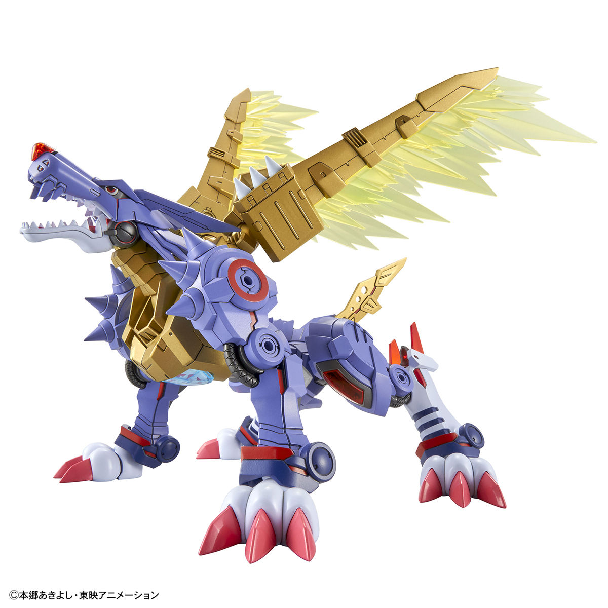 DIGIMON METALGARURUMON FIGURE RISE AMPLIFIED - Imagen 5