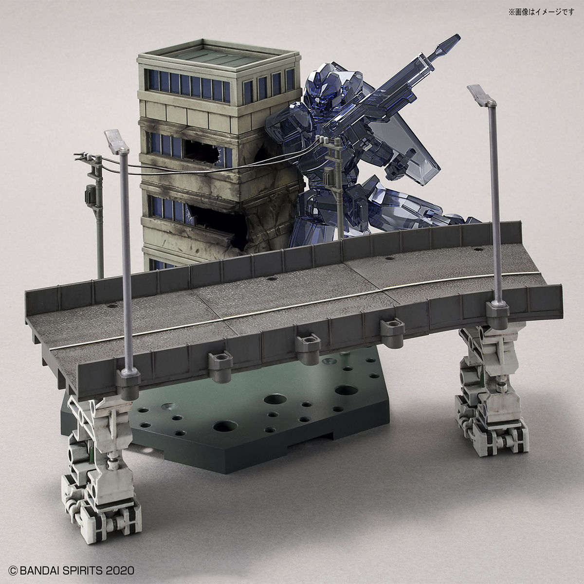 30MM 1/144 CUSTOMIZE SCENE BASE (CITY AREA) - Nº 06 - Imagen 7