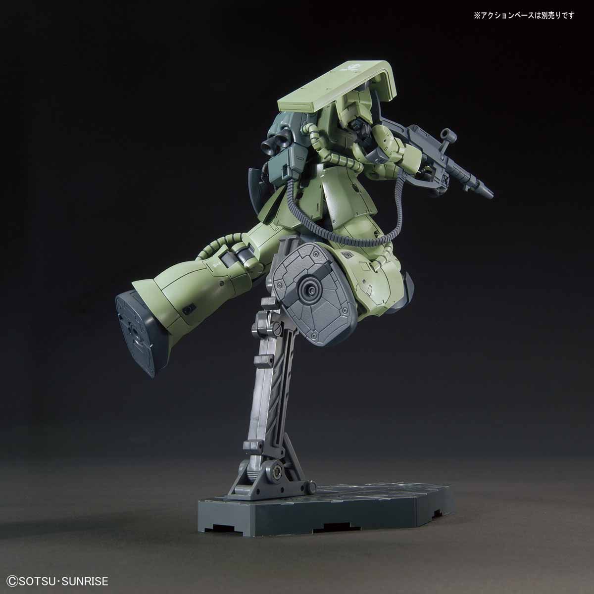 HG GUNDAM THE ORIGIN 1/144 MS-06C ZAKU II TYPE C / TYPE C-5 - Nº 016 - Imagen 9