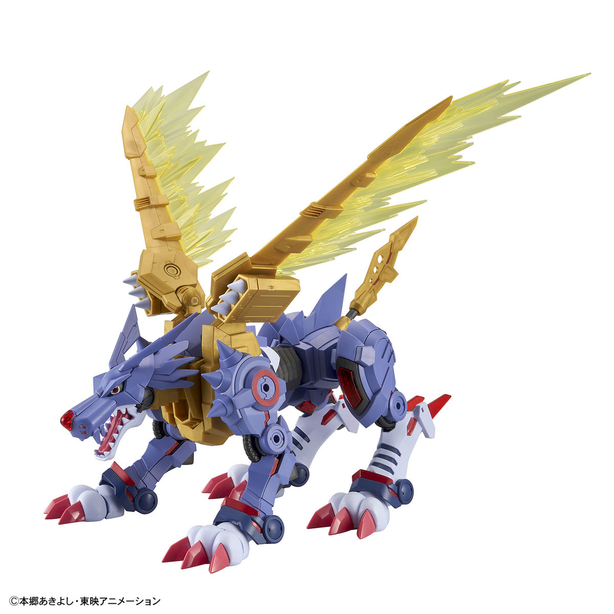 DIGIMON METALGARURUMON FIGURE RISE AMPLIFIED - Imagen 7