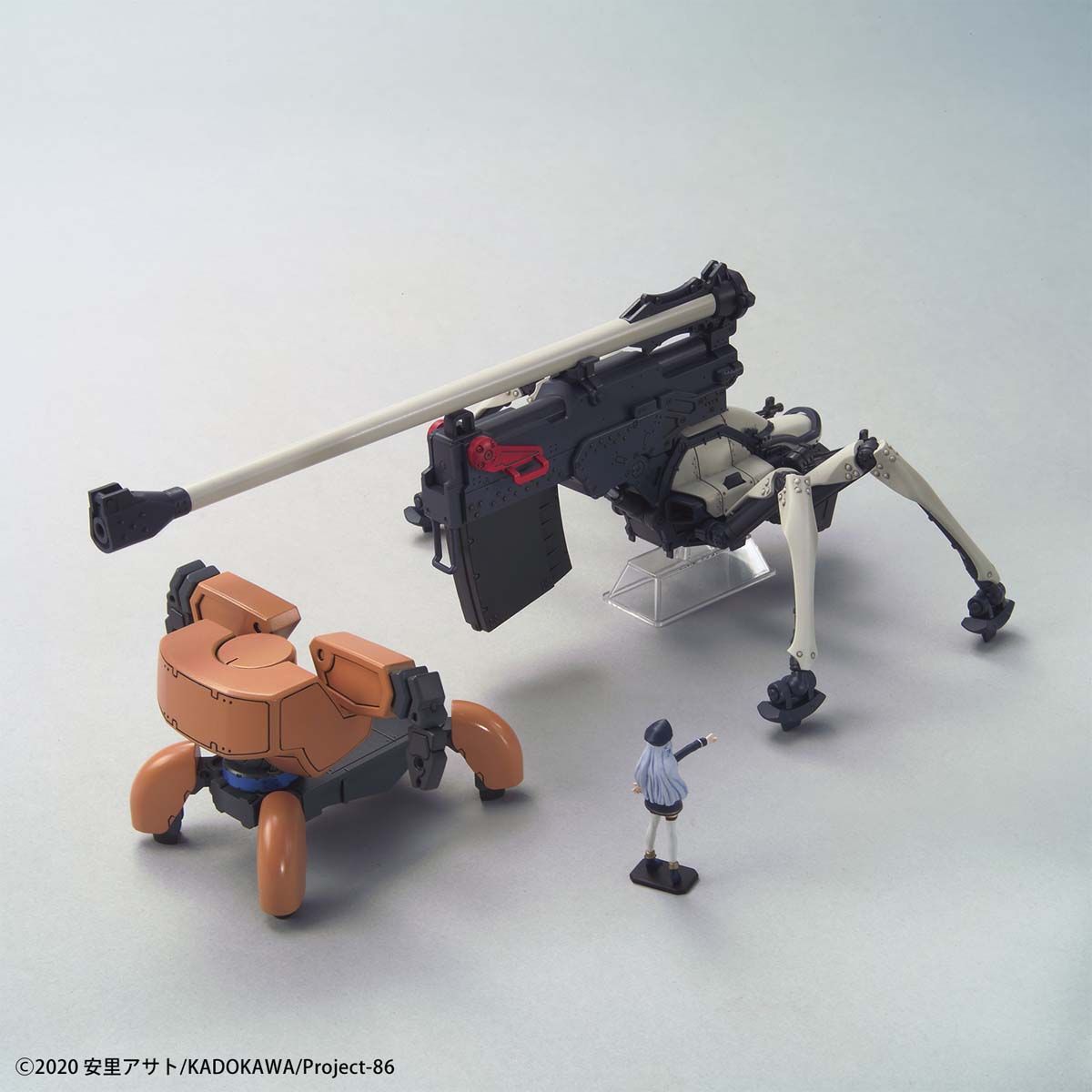 HG 1/48 JUGGERNAUT LONG RANGE CANNON TYPE EIGTHY SIX - Imagen 9