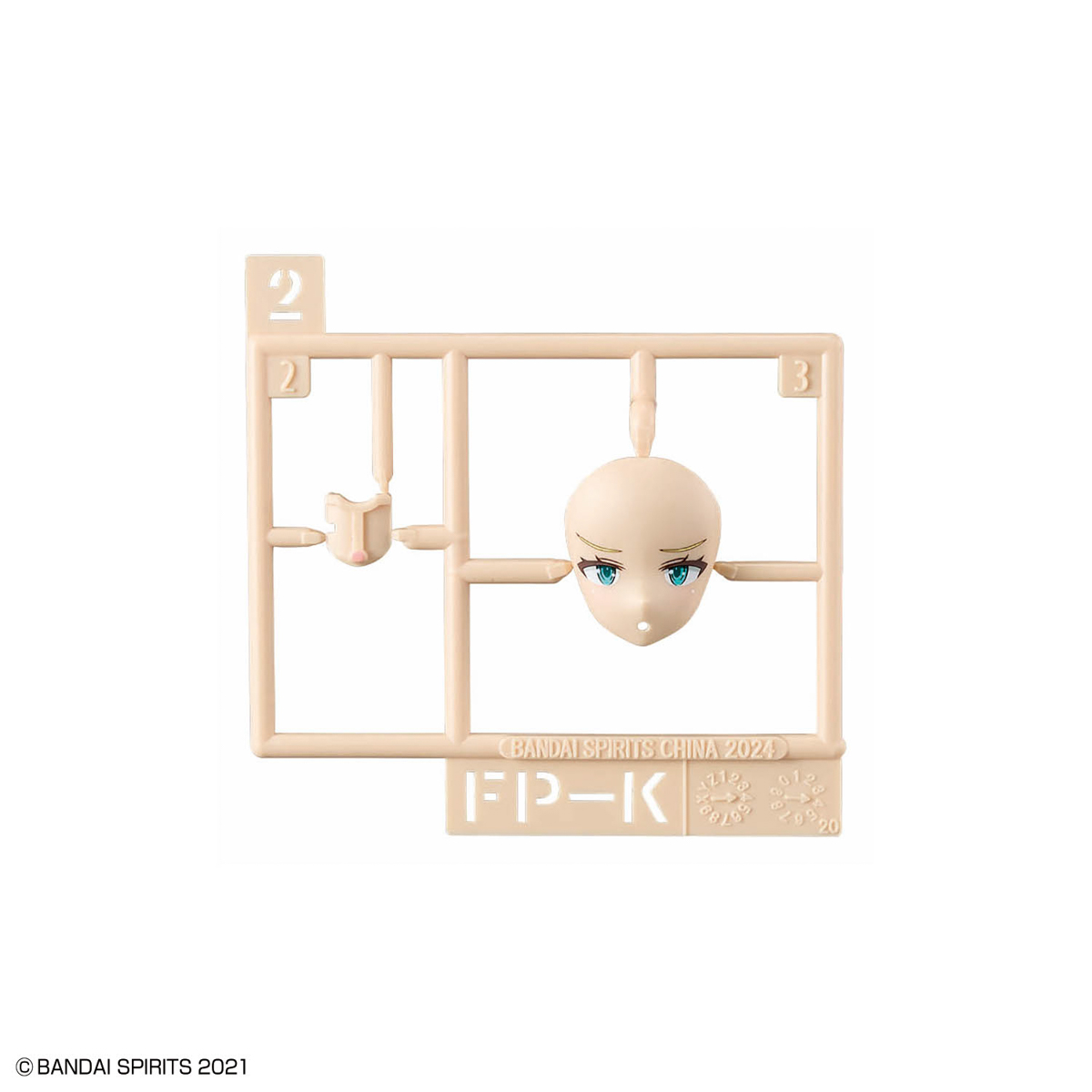 30MS 1/144 OPTIONAL FACE PARTS SET 7 (COLOR A) – Nº 07 - Imagen 6