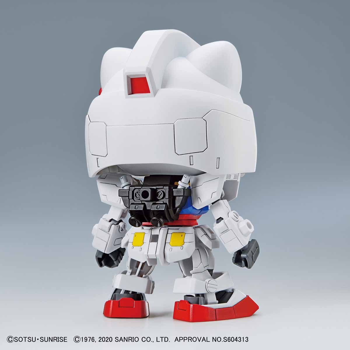SD EX-STANDARD HELLO KITTY / RX-78-2 GUNDAM - Imagen 3