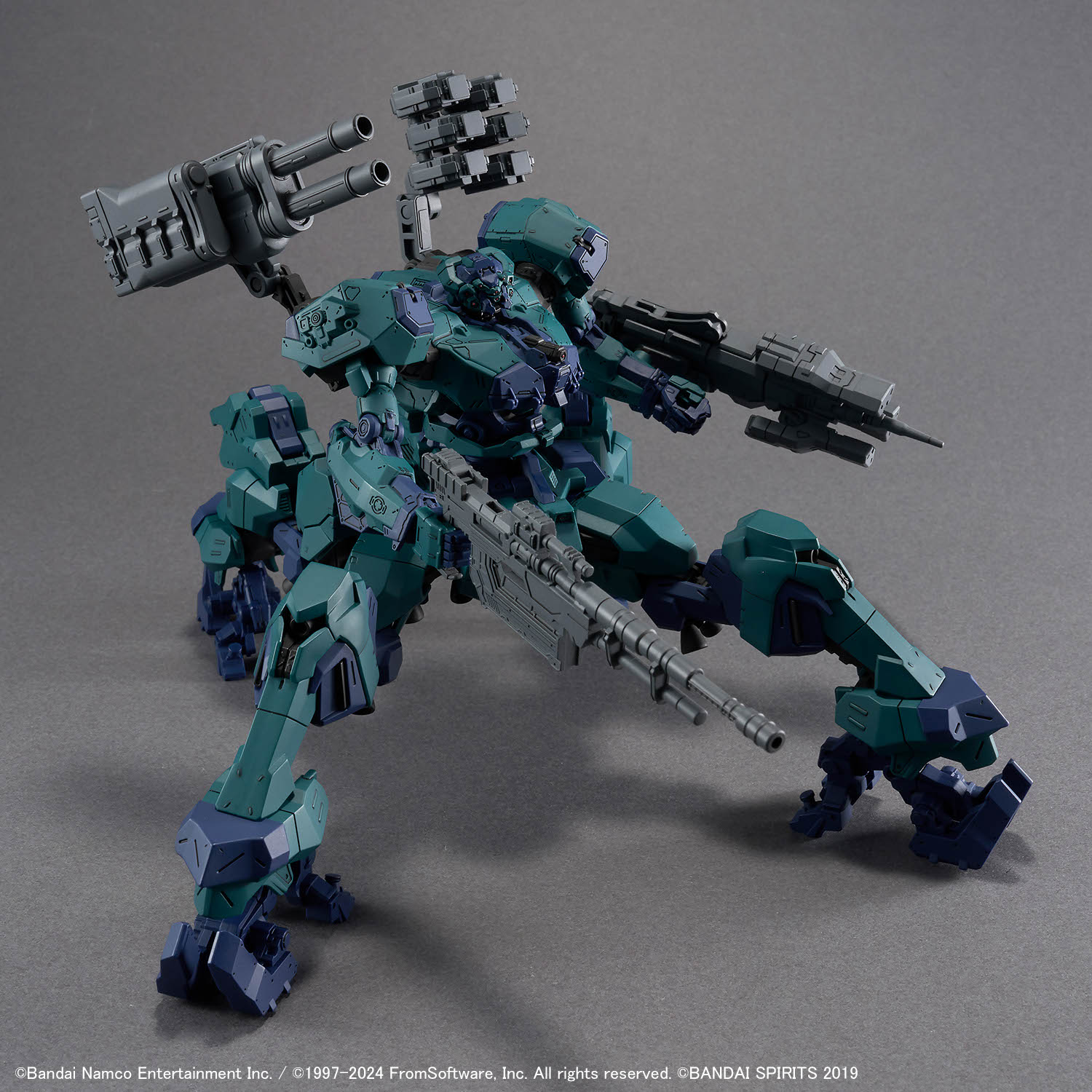 30MM 1/144 ARMORED CORE VI BALAM INDUSTRIES BD-011 MELANDER LIGER TAIL/G1 MICHIGAN - Imagen 8