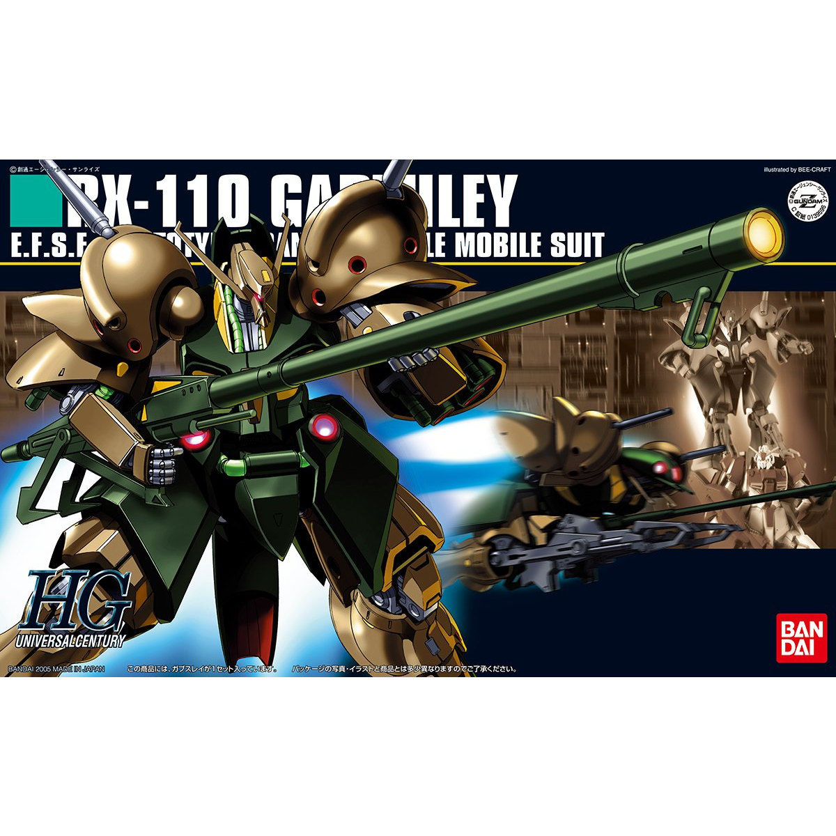 HGUC 1/144 RX-110 GABTHLEY - Nº 058
