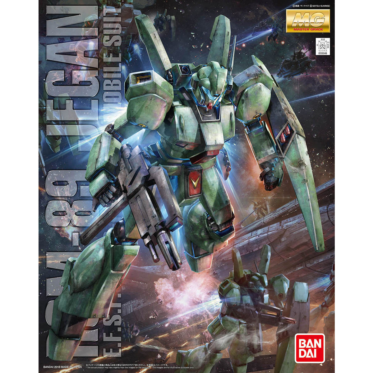 MG 1/100 RGM-89 JEGAN - Nº 204