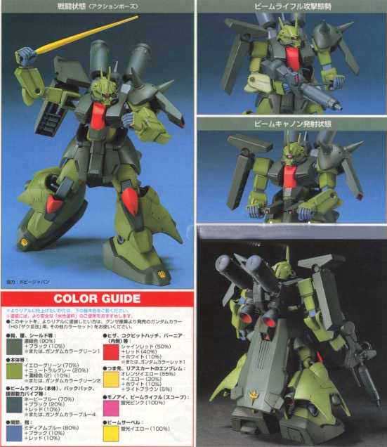 HGUC 1/144 AMX 011S ZAKU III CUSTOM - Nº 003 - Imagen 6