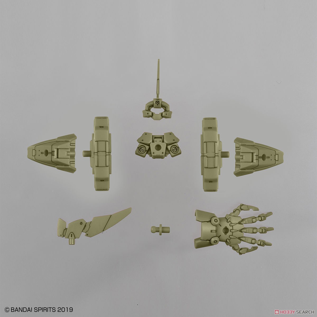 30MM 1/144 OPTION ARMOR FOR ELITE OFFICER DARK GREEN - Nº OP 21 - Imagen 6