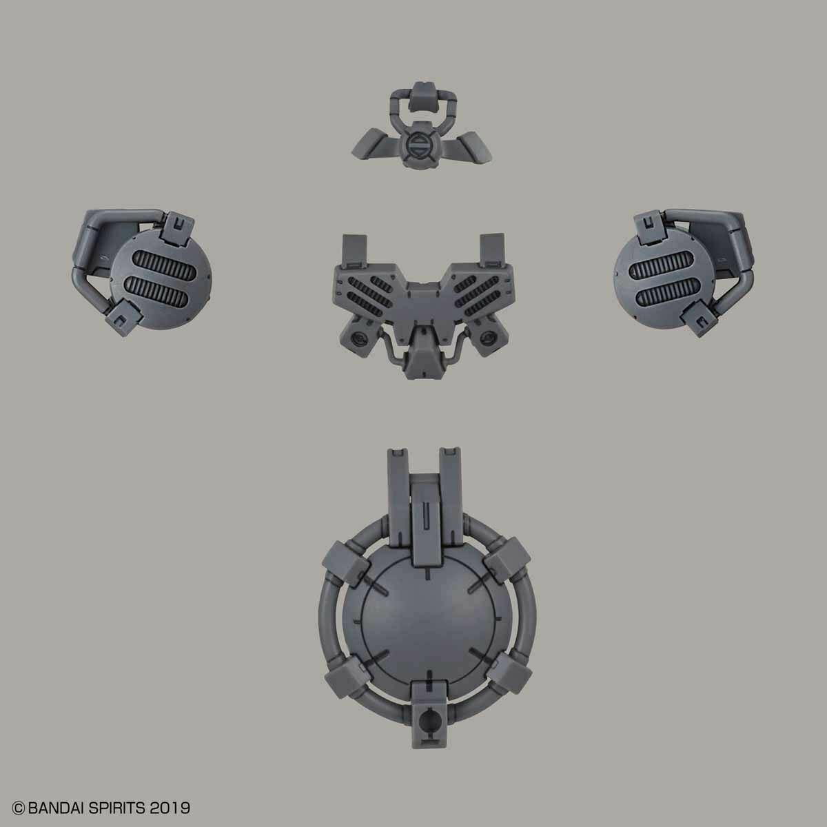 30MM 1144 OPTION ARMOR FOR SPECIAL SQUAD PORTANOVA EXCLUSIVE LIGHT GRAY - Nº OP 07 - Imagen 4