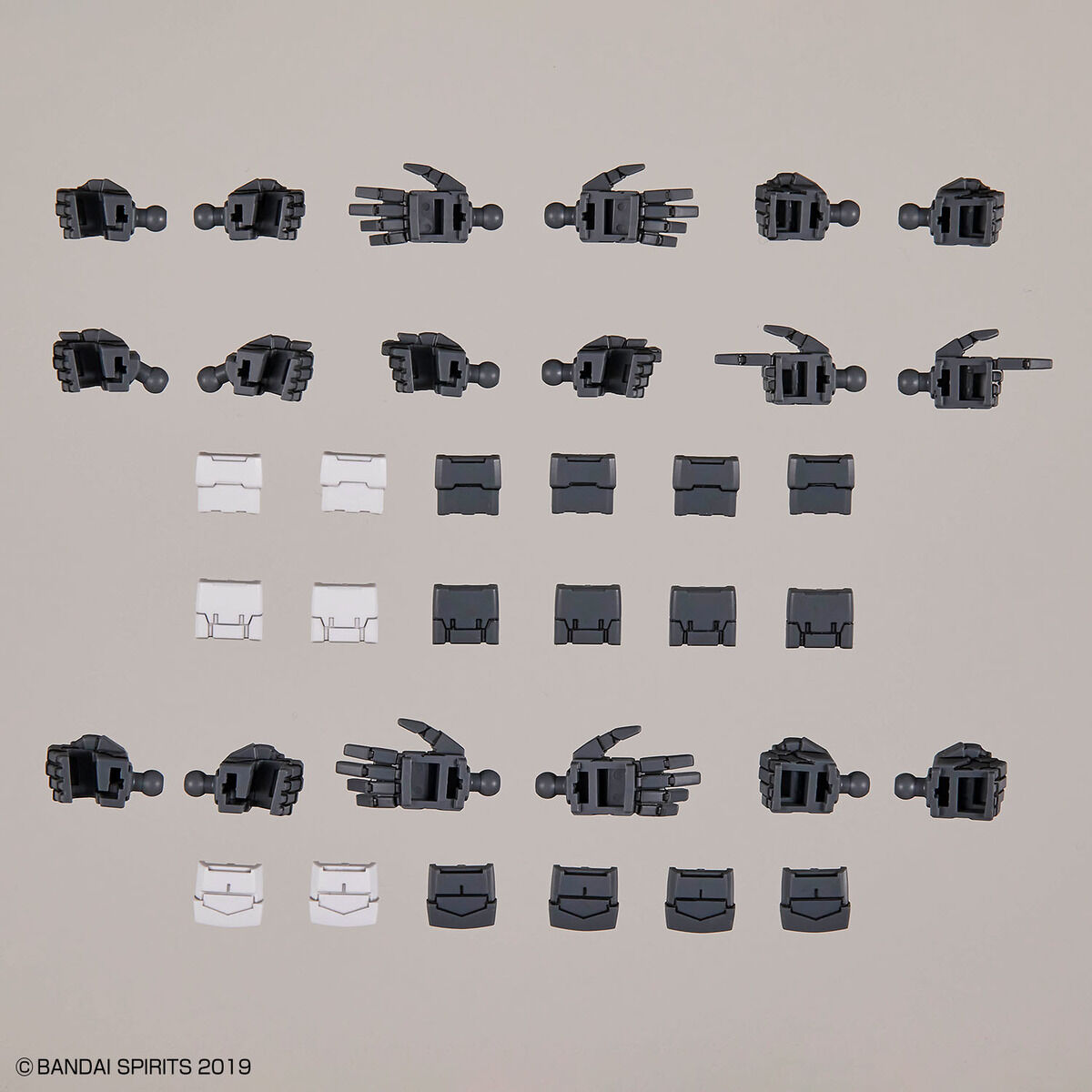 30MM 1/144 OPTION PARTS SET 12 (HAND PARTS/MULTI-JOINT) - Nº W23 - Imagen 2