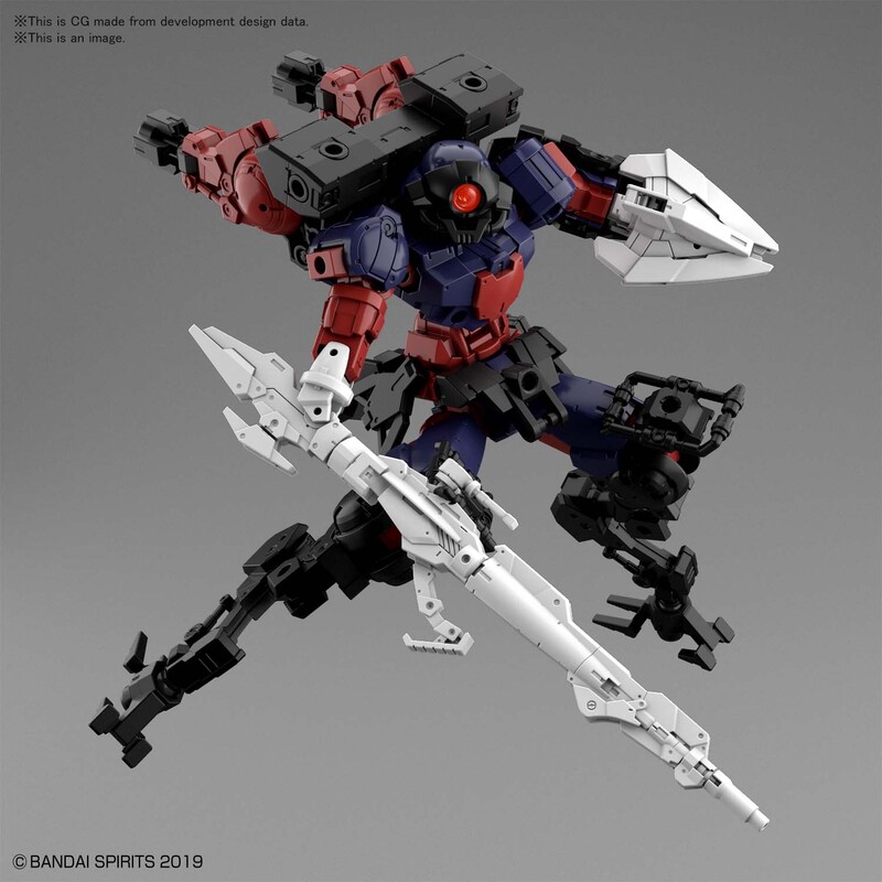 30MM 1/144 PORTANOVA SPACE TYPE DARK PURPLE - Nº 37 - Imagen 13