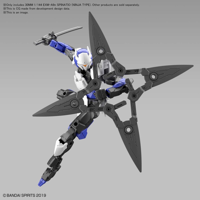 30MM 1/144 SPINATIO NINJA TYPE - Nº 34 - Imagen 18