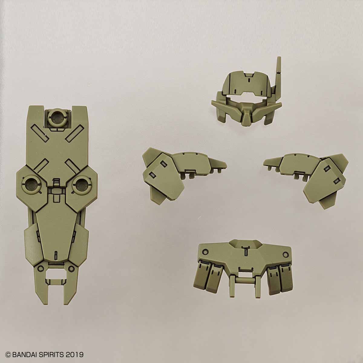 30MM 1/144 OPTION ARMOR FOR CLOSE COMBAT ALTO EXCLUSIVE DARK GREEN - Nº OP 01 - Imagen 2