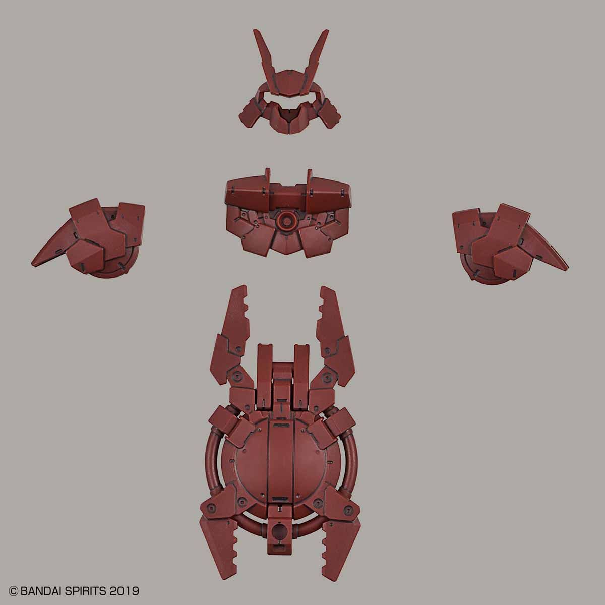 30MM 1/144 OPTION ARMOR FOR CLOSE FIGHTING PORTANOVA EXCLUSIVE DARK RED - Nº OP 05 - Imagen 3