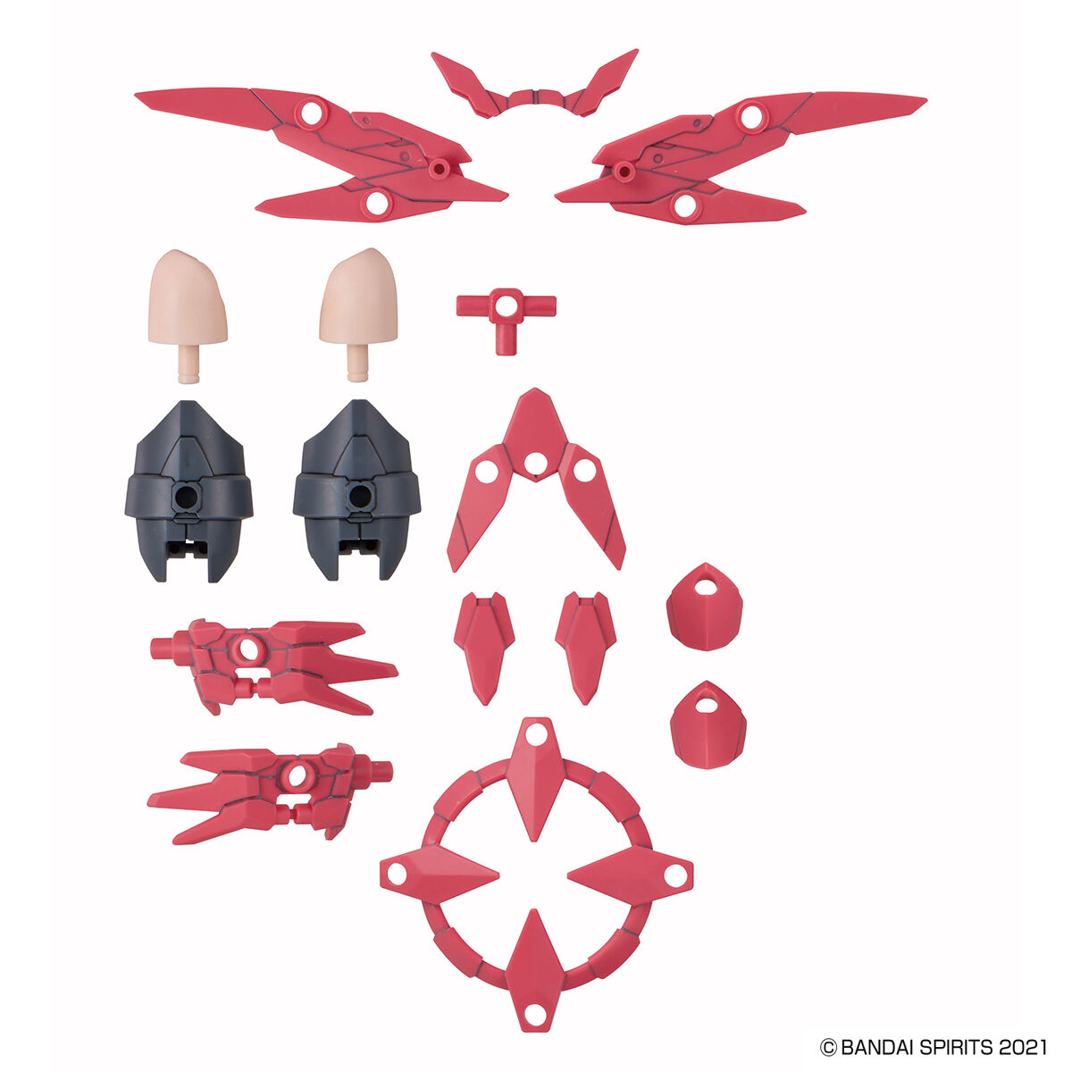 30MS 1/144 OPTION PARTS SET 2 FLIGHT ARMOR - Nº OP 02 - Imagen 2