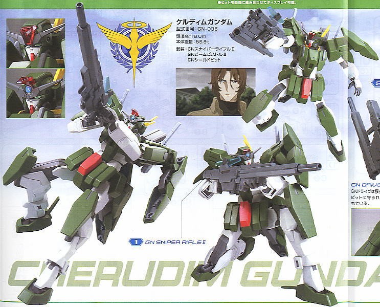 HG GUNDAM 00 1/144 GN 006 CHERUDIM GUNDAM - Nº 24 - Imagen 6